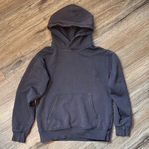 Aritzia/TNA Charcoal Grey Hooded Sweatshirt